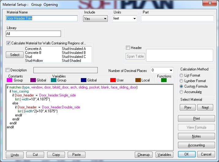 Interior Casing Door Headers Softlist Softplan Users Forum