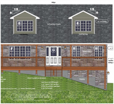 softplan 2016 disply window grills on elevations