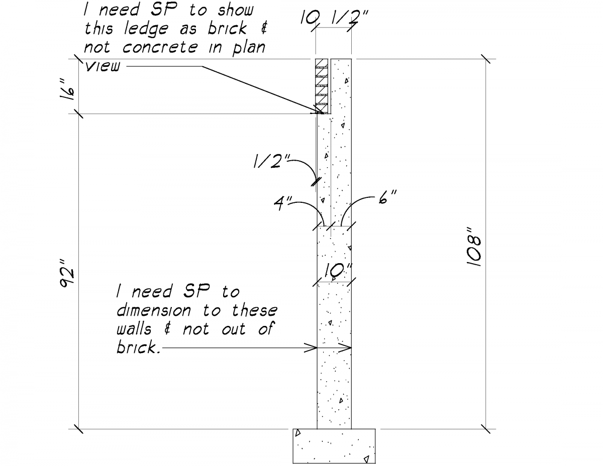 New Foundation Wall w/ Brick Ledge - General Questions - SoftPlan Users ...