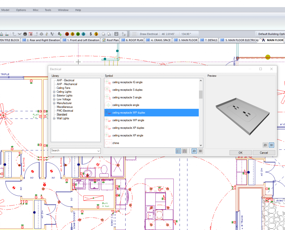 Locking electrical symbol toolbar - General Questions - SoftPlan Users ...