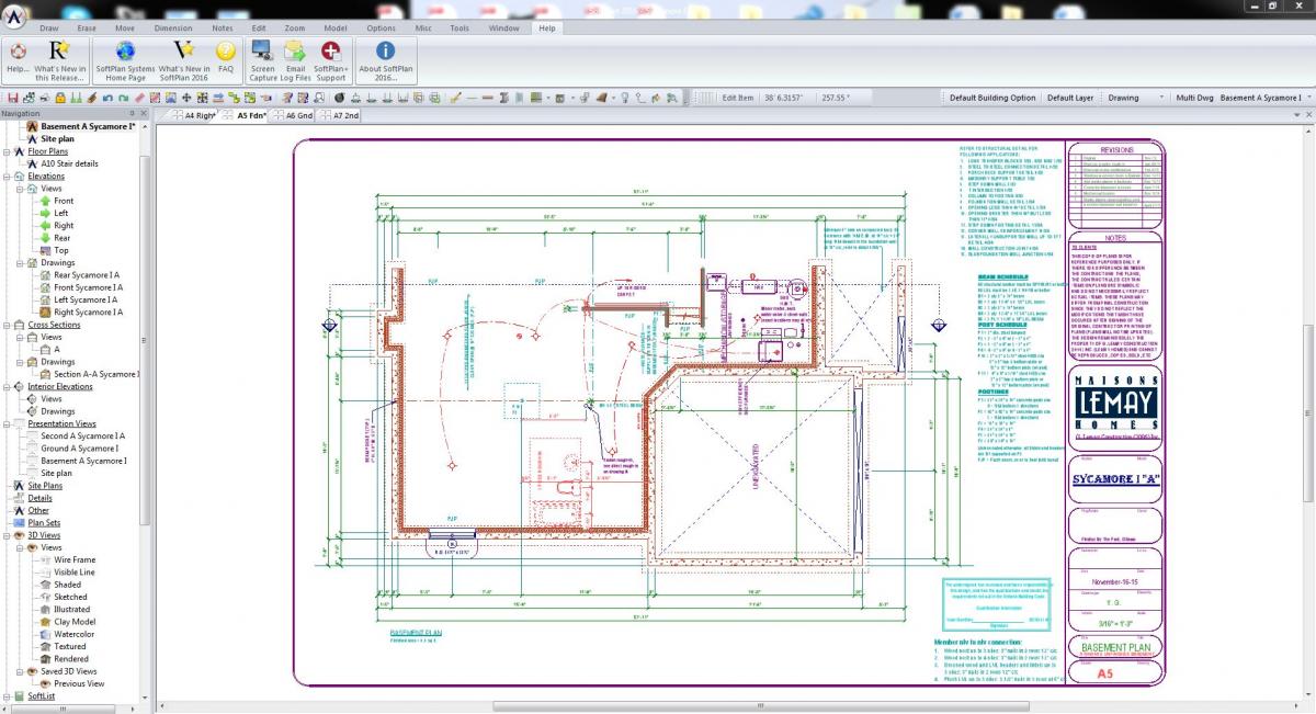 softplan 13 turn off layers